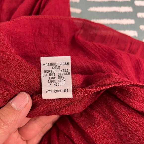 Rayon Crepe Lace Bell Sleeve - Picture 6 of 8